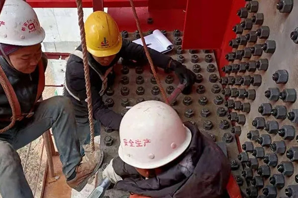 高強螺栓現(xiàn)場終擰扭矩檢測