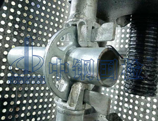 盤(pán)扣式腳手架連接盤(pán)檢測(cè)