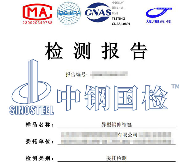 橋梁型鋼伸縮縫檢測報告