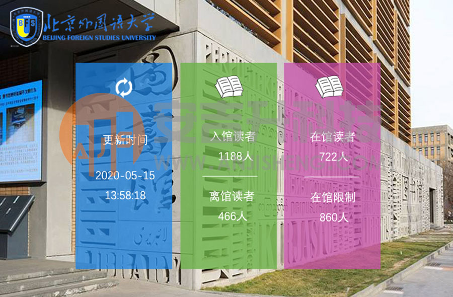 北京外國語大學采用我司客流統(tǒng)計系統(tǒng)(圖1) 北京外國語大學采用我司客流統(tǒng)計系統(tǒng)(圖1)