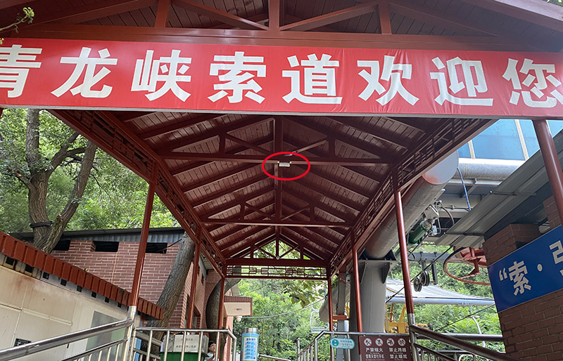 景區(qū)如何做好客流統(tǒng)計?(圖1) 青龍峽索 道.jpg